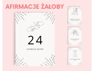 Karty 24 afirmacje żałoby
