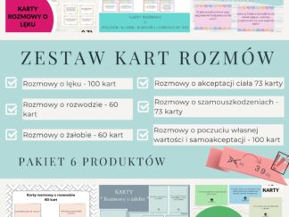 Zestaw kart rozmów – pakiet sześciu produktów