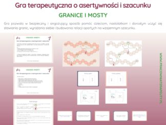Gra terapeutyczna o asertywności i szacunku „Granice i mosty”
